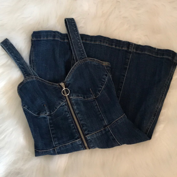 Jean mini dress - Picture 4 of 4